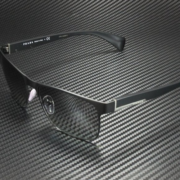 Prada Men's Matte Black and Grey Sunglasses! - Picture 1 of 4